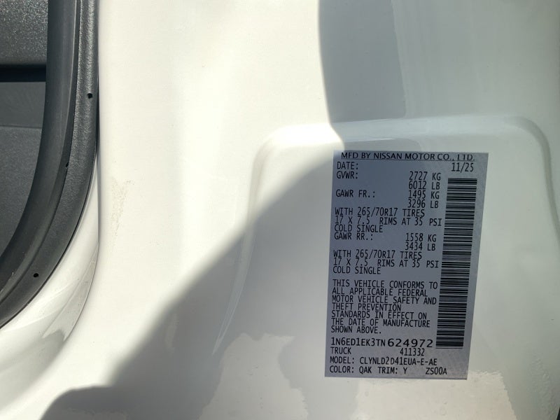 2026 Nissan Frontier Crew Cab PRO-4X®