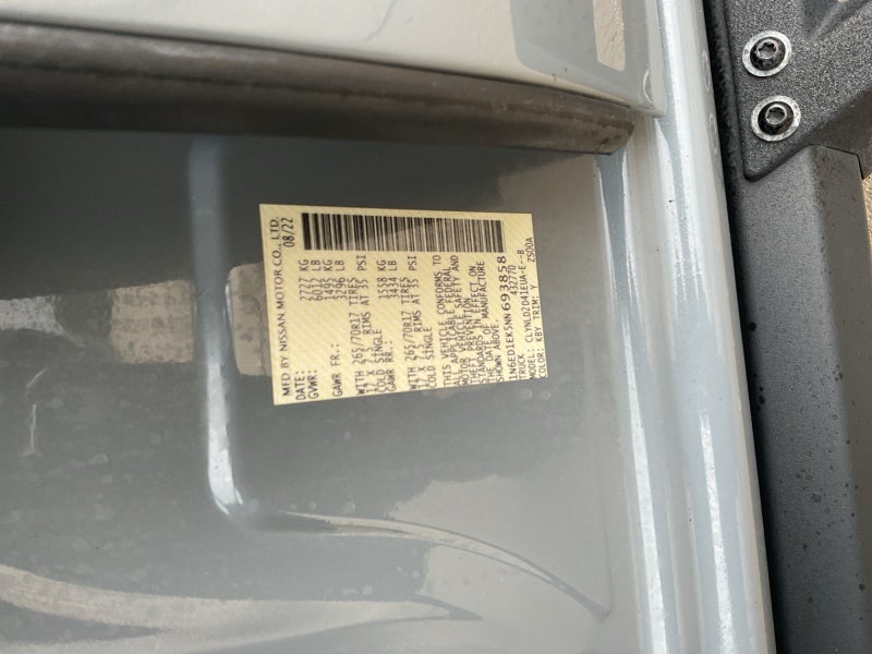 2022 Nissan Frontier PRO-4X