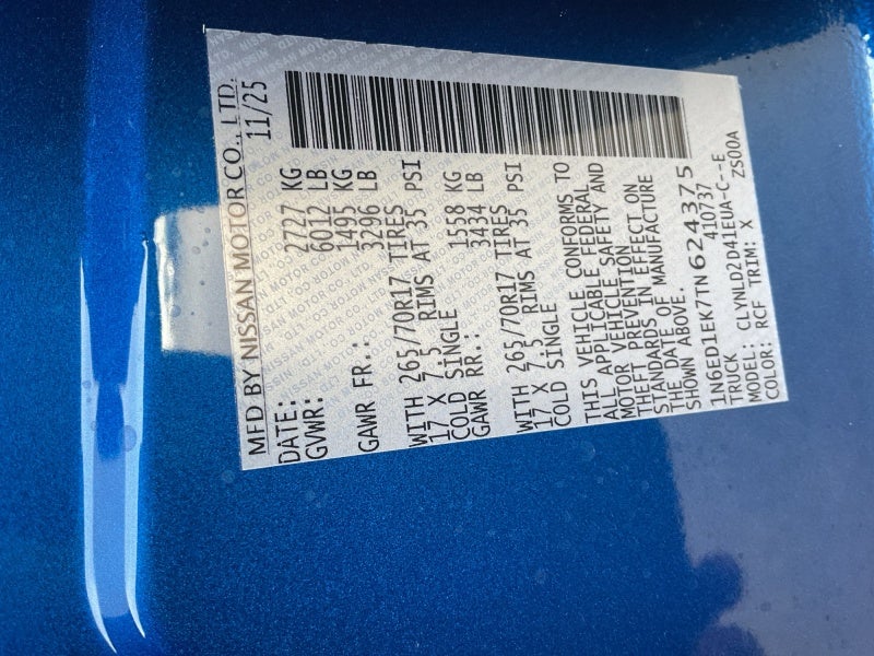 2026 Nissan Frontier Crew Cab PRO-4X®