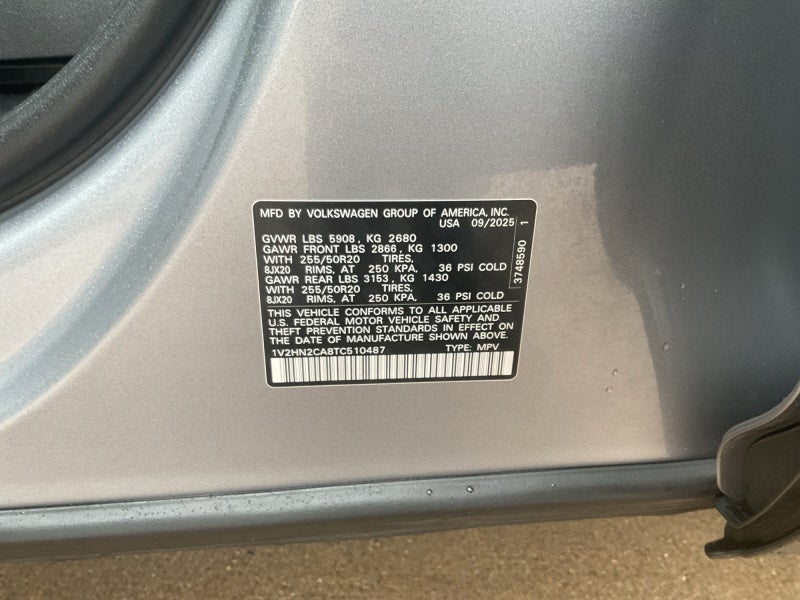 2026 Volkswagen Atlas 2.0T SE w/Technology
