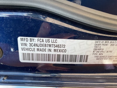 2021 Jeep Compass 80th Special Edition