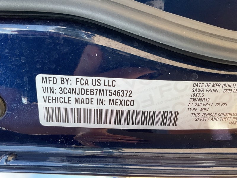 2021 Jeep Compass 80th Special Edition