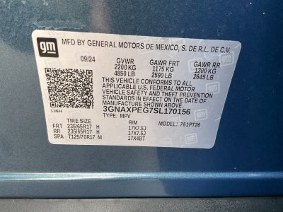 2025 Chevrolet Equinox AWD LT