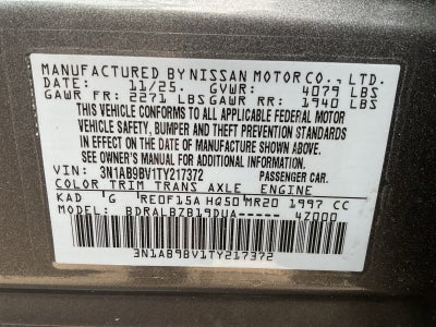 2026 Nissan Sentra S