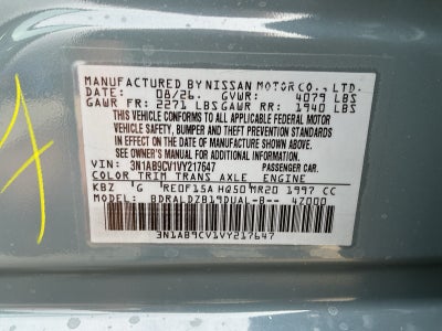 2027 Nissan Sentra SV