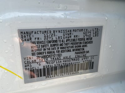 2026 Nissan Sentra SV