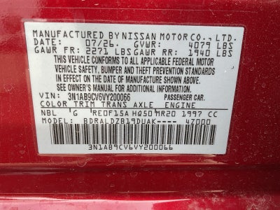 2027 Nissan Sentra SV