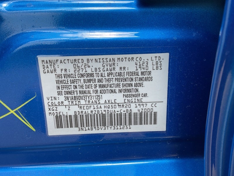 2026 Nissan Sentra SR