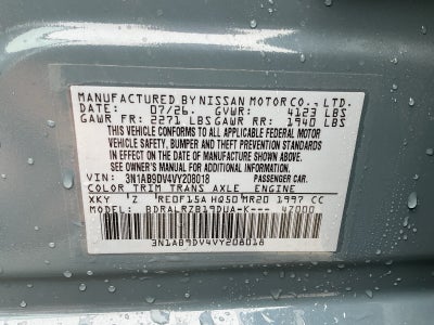 2027 Nissan Sentra SR
