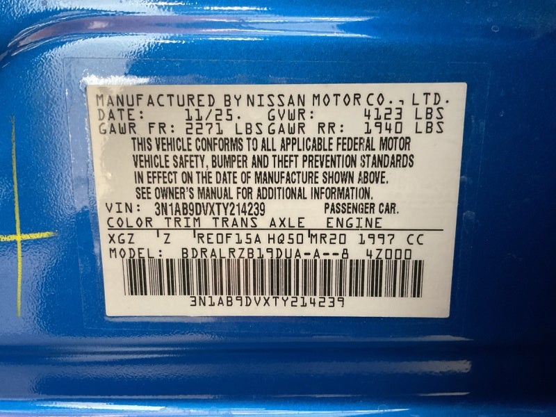 2026 Nissan Sentra SR