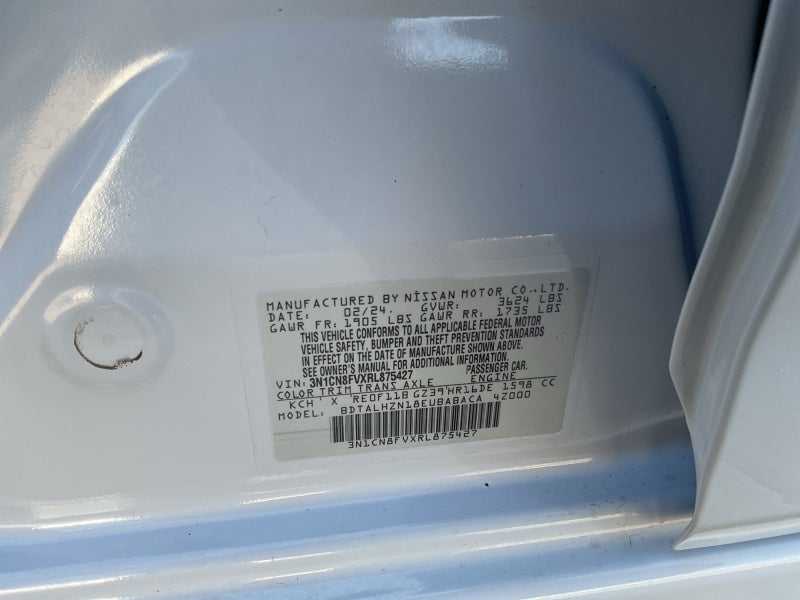 2024 Nissan Versa SR