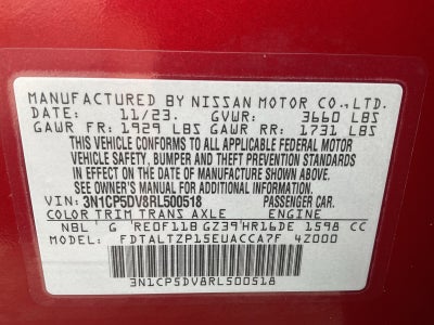 2024 Nissan Kicks SR