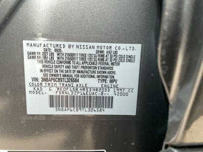 2026 Nissan Kicks SV