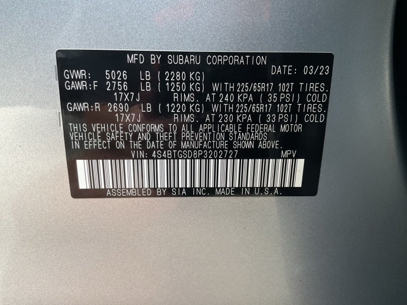 2023 Subaru Outback Wilderness