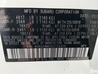 2025 Subaru Crosstrek Limited