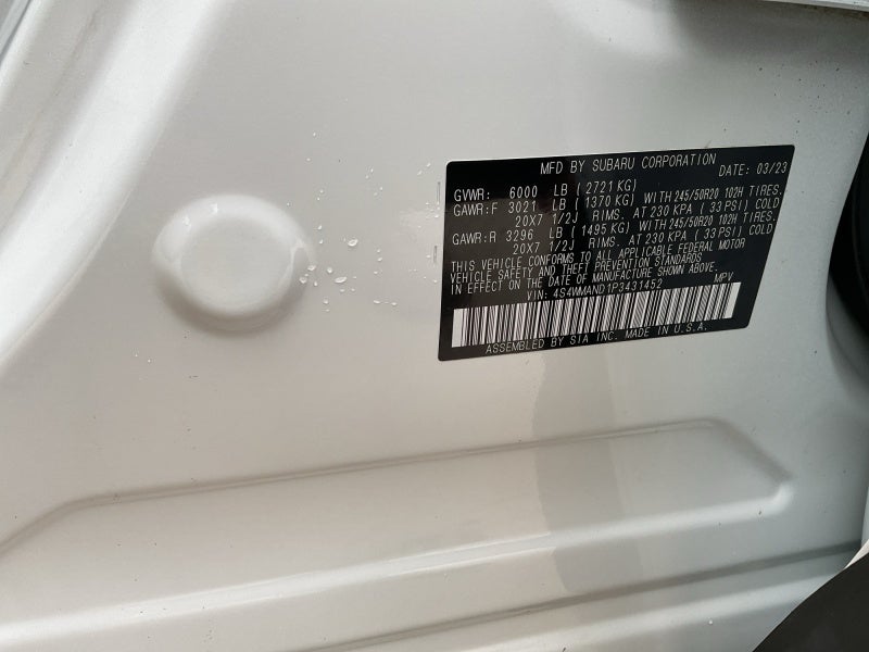 2023 Subaru Ascent Limited