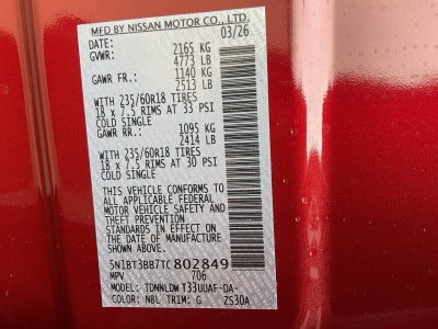 2026 Nissan Rogue SV