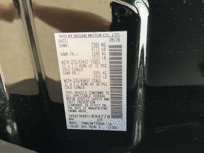 2026 Nissan Rogue Rock Creek
