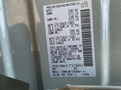 2026 Nissan Rogue Dark Armor™