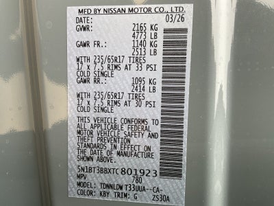 2026 Nissan Rogue Rock Creek®