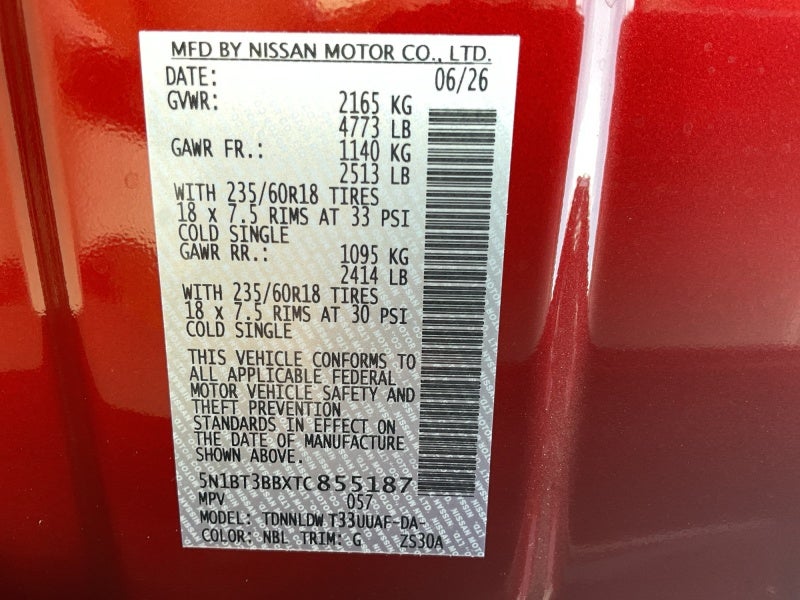 2026 Nissan Rogue SV