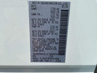 2026 Nissan Pathfinder Rock Creek®