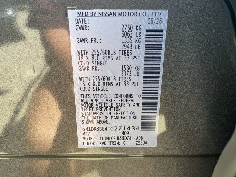 2026 Nissan Pathfinder SV