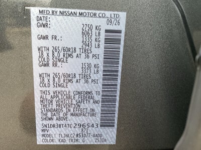 2026 Nissan Pathfinder Rock Creek