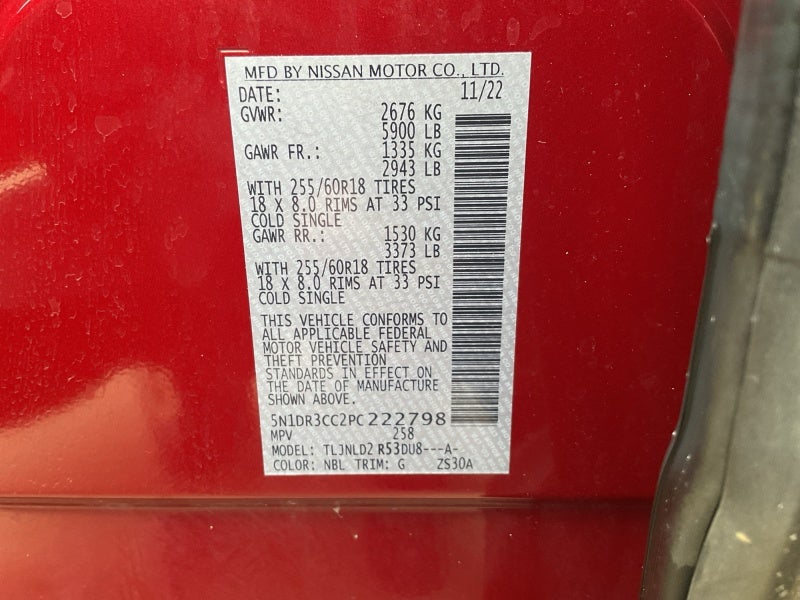 2023 Nissan Pathfinder SL