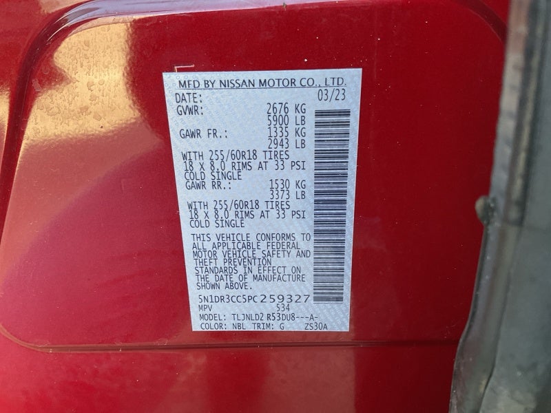 2023 Nissan Pathfinder SL