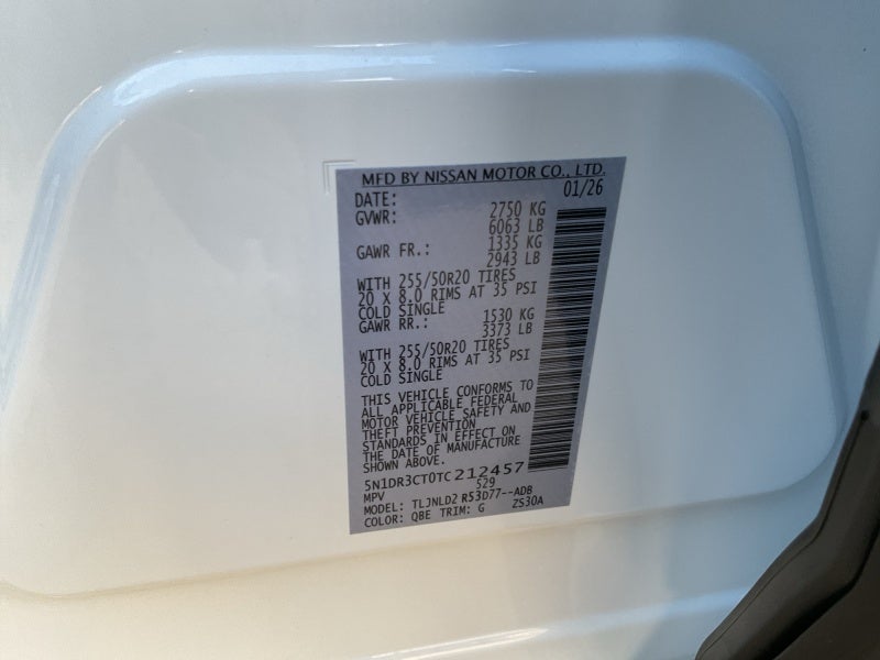 2026 Nissan Pathfinder SL