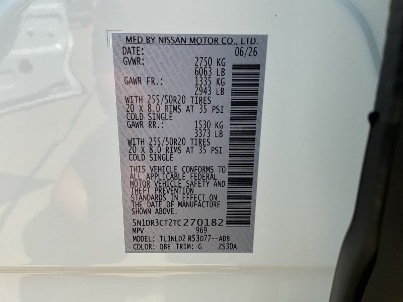 2026 Nissan Pathfinder SL