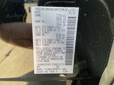 2026 Nissan Pathfinder SL
