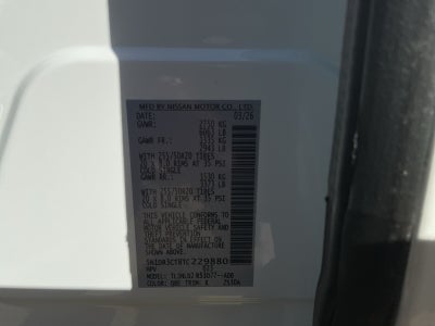 2026 Nissan Pathfinder SL