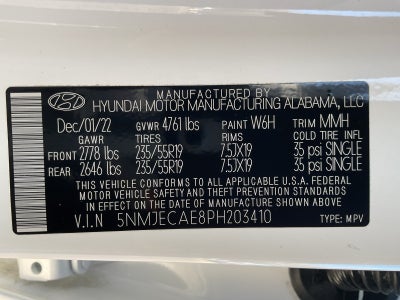 2023 Hyundai Tucson Limited