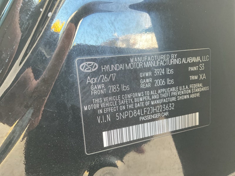 2018 Hyundai Elantra SEL