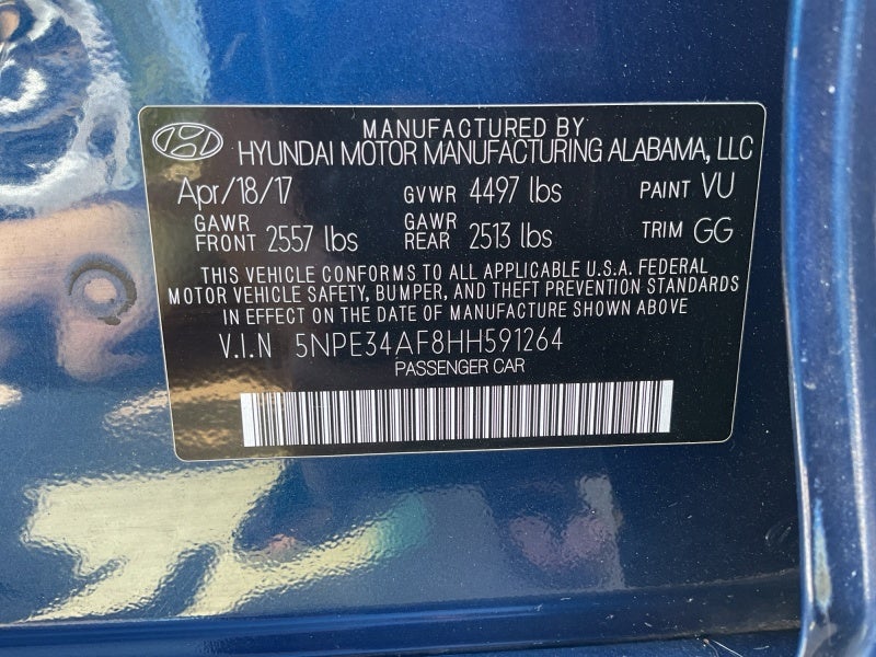 2017 Hyundai Sonata Sport