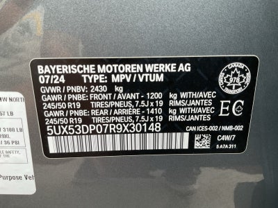 2024 BMW X3 xDrive30i
