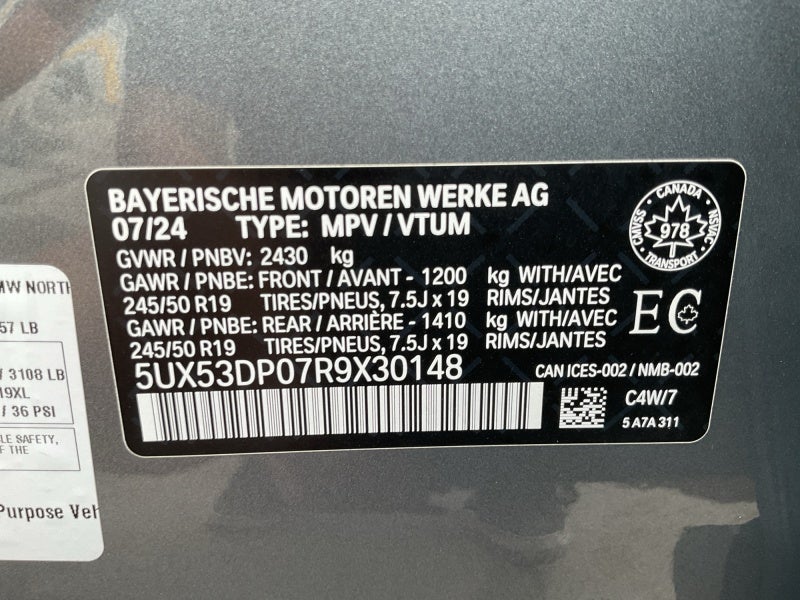 2024 BMW X3 xDrive30i