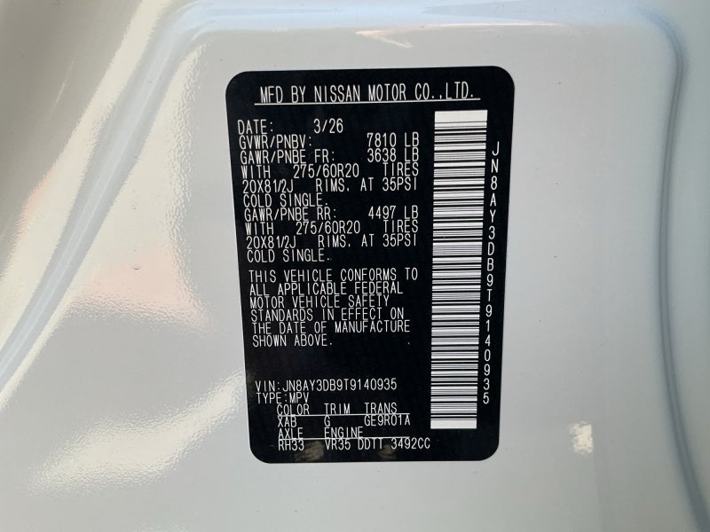 2026 Nissan Armada PRO-4X®