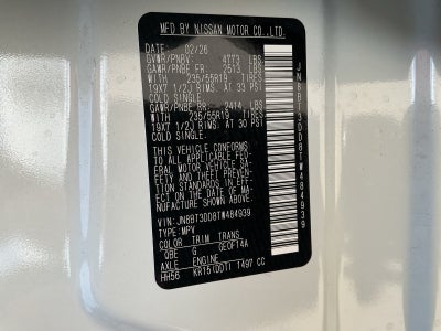 2026 Nissan Rogue Platinum