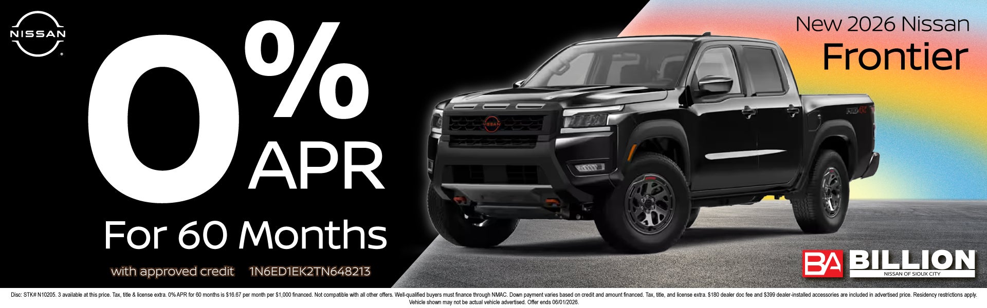 APR OFFER