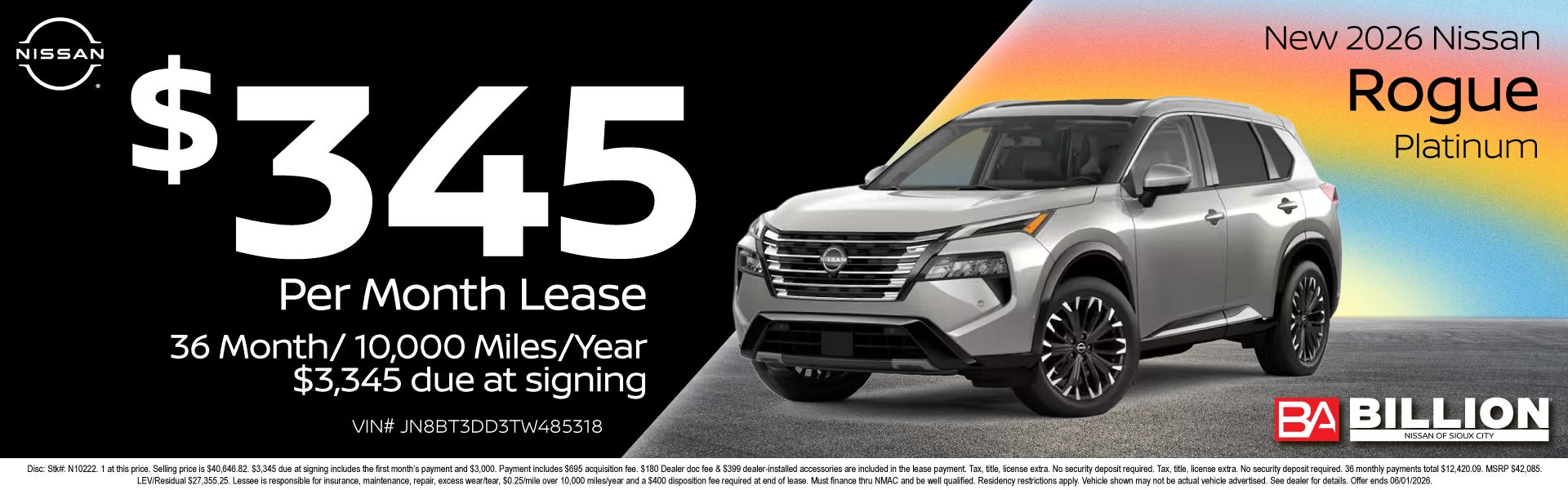 LEASE OFFER