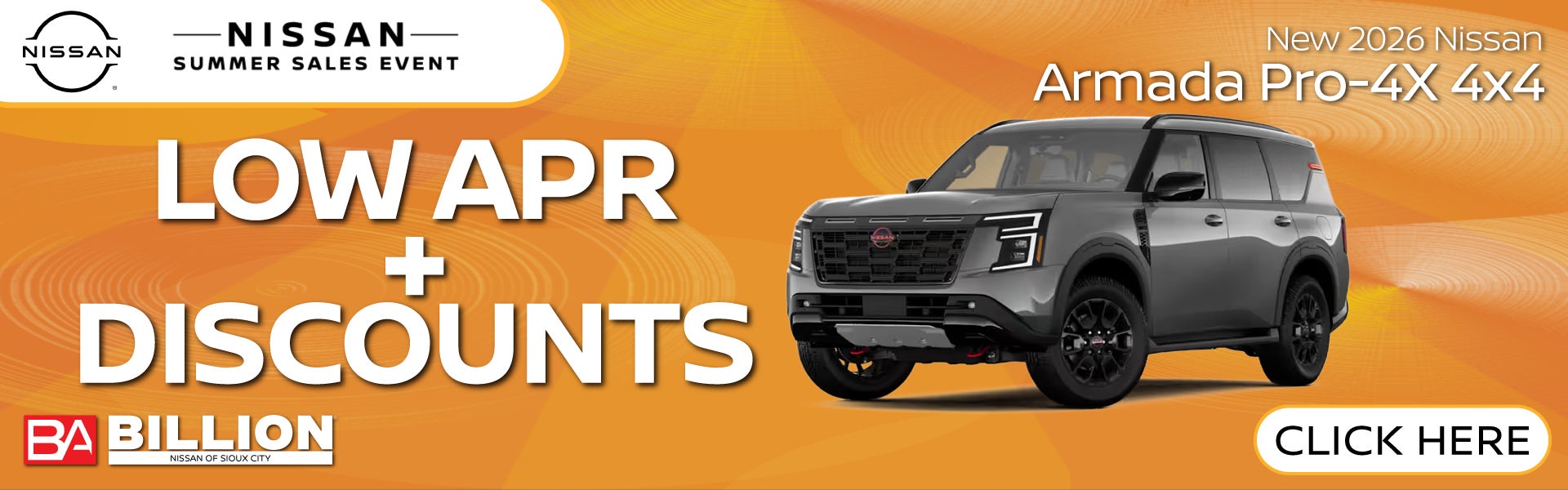 NEW 2026 NISSAN ARMADA PRO-4X