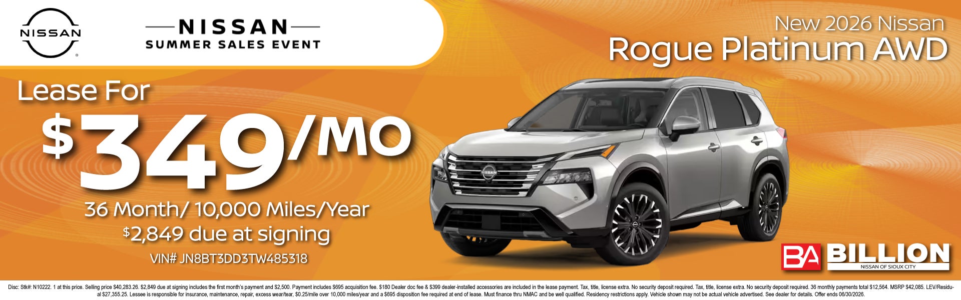 NEW 2026 NISSAN ROGUE PLATINUM