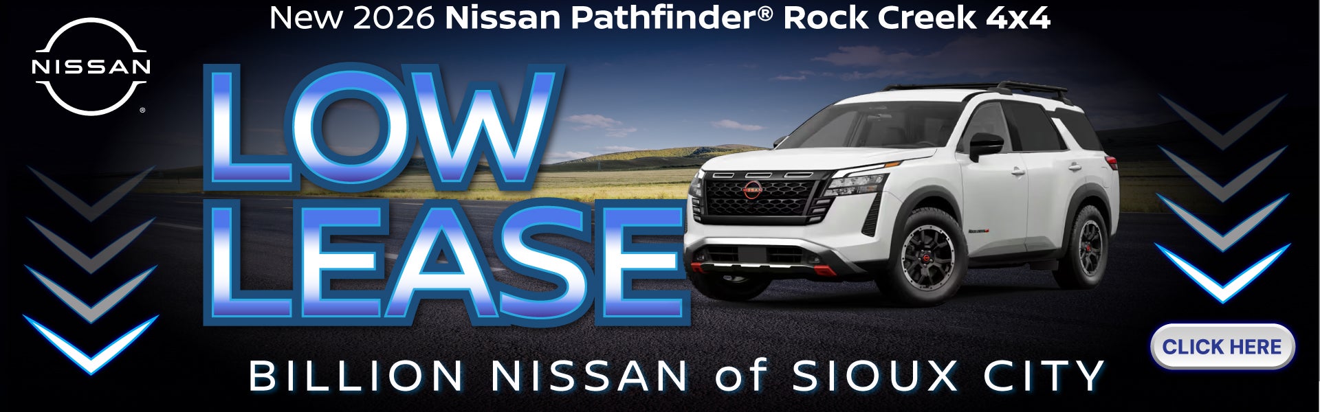 NEW 2026 NISSAN PATHFINDER ROCK CREEK