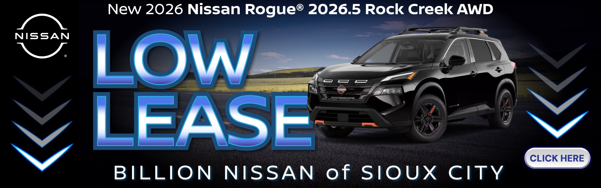NEW 2026 NISSAN ROGUE ROCK CREEK